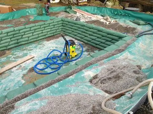 Have pond liner laid Price