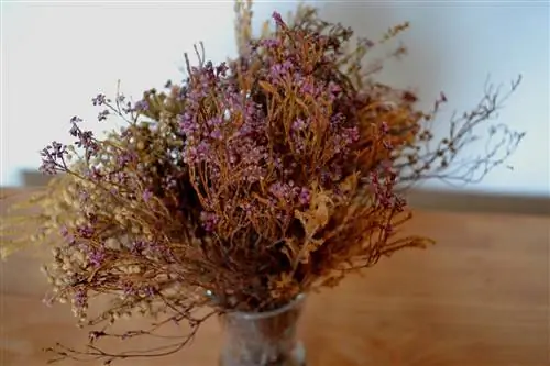 Drying heather