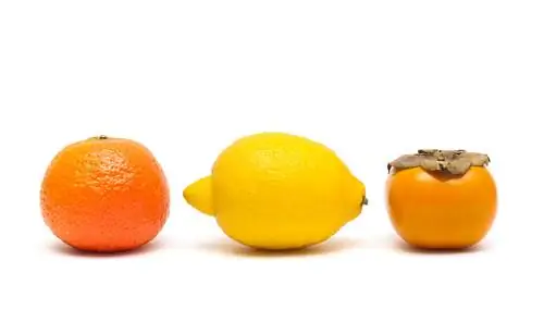 Persimmons የ citrus ፍሬ አይደለም።