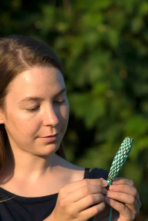 Weef laventel: instruksies vir stokke en kranse