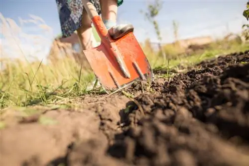 tuin rechtzetten