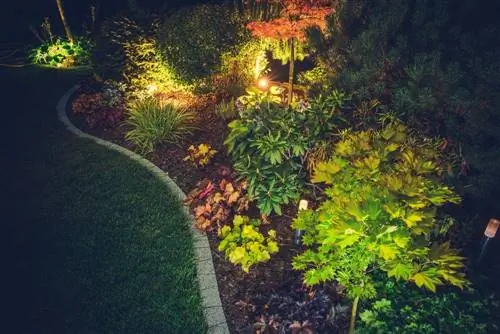 Illuminate the garden: How to create a magical atmosphere