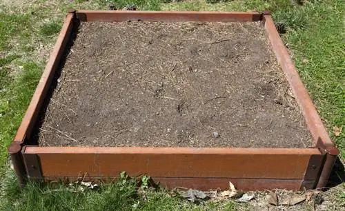 Fill raised beds