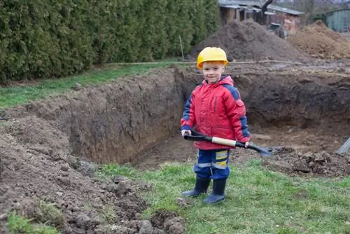 construire un étang de baignade