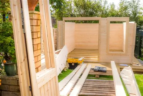 build your own garden arbor