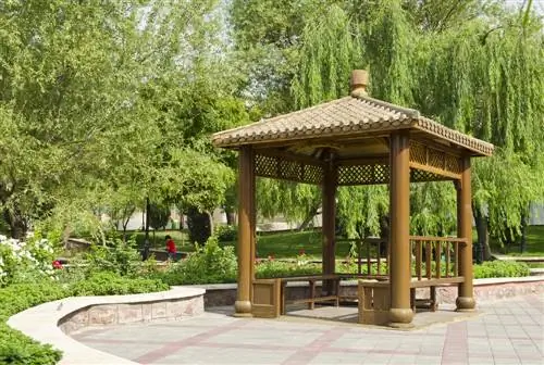 Build your own garden pavilion: step by step instructions