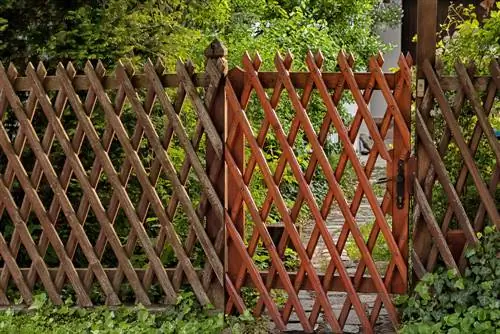 Construye tu propia puerta de jardín