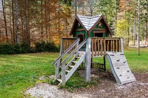 construeix el teu propi jardí de casa de jocs