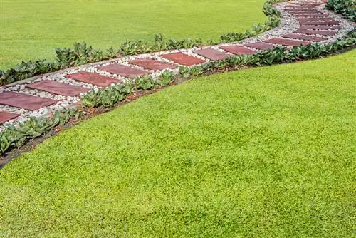 Platen voor het tuinpad: materialen en legmethoden