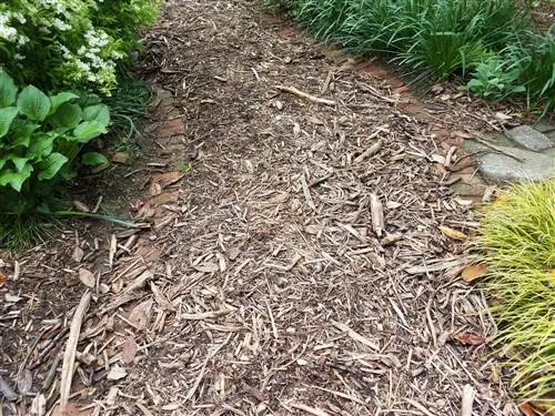 cubierta de camino de jardín