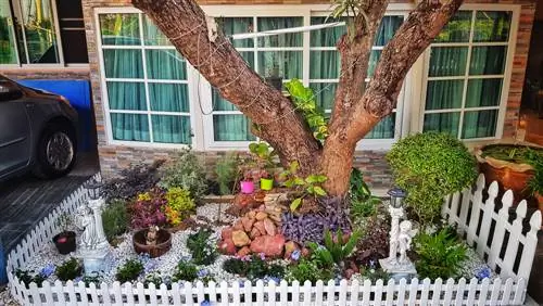 Design a small front garden