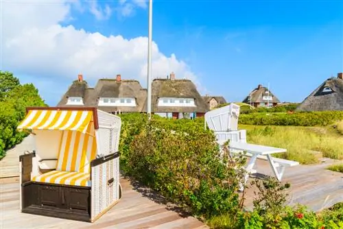 strandstoel versier