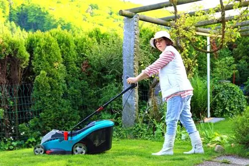 Mowing the lawn: When is it allowed?