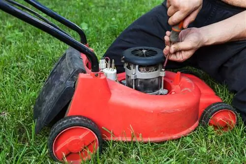 Stel de grasmaaier optimaal af - zo werkt het