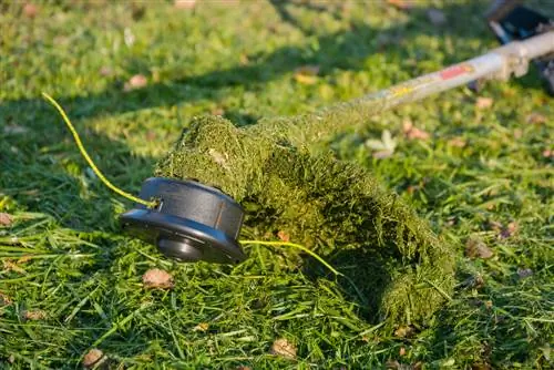 Grass trimmer line does not follow: causes & solutions