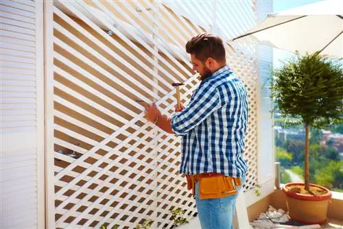 Màn hình riêng tư trong vườn: Xây dựng và trồng cây pergola của riêng bạn