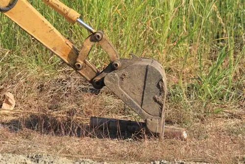 Zandbakachtig diep graven