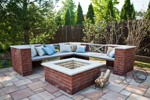 Fire pit in the garden: How do I build it correctly and safely?