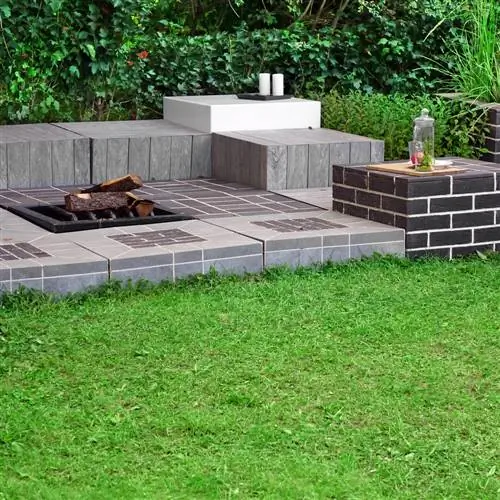 fire pit paving