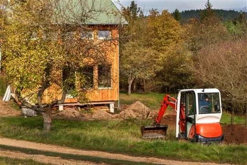 scantinati delle case da giardino