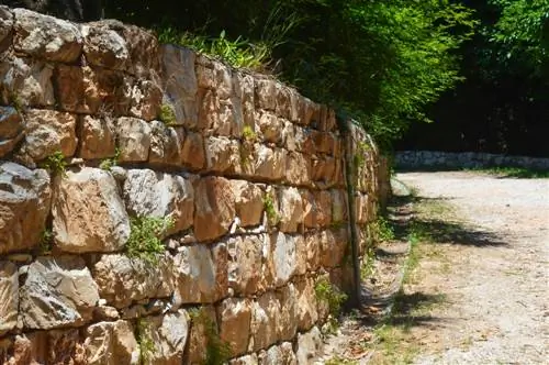 schermo privacy in pietra