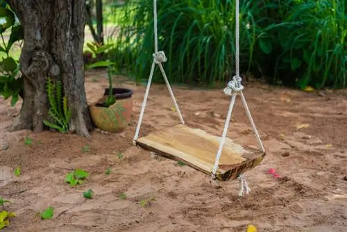 Balanço infantil no jardim: como faço para construí-lo sozinho?