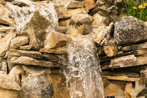 Construa sua própria cachoeira de riacho