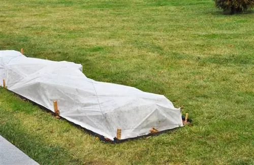 Cómo preparar un macizo de flores para el invierno