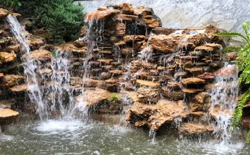 Idea del jardí: construeix tu mateix una cascada artificial