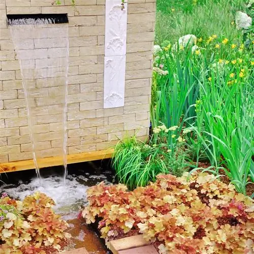 Build your own waterfall fountain