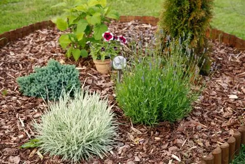 lettstelt blomsterbed