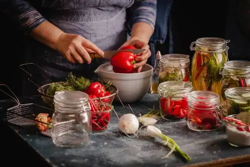 konservering av paprika