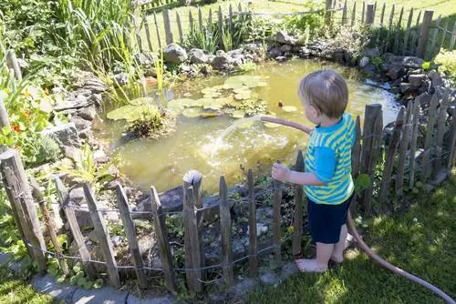 Gawing ligtas sa bata ang iyong pond: Mga solusyon sa isang sulyap