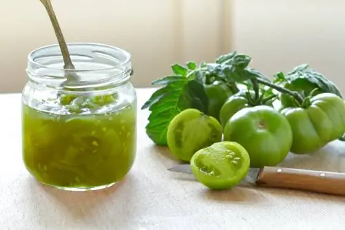 Chutney de tomate verde