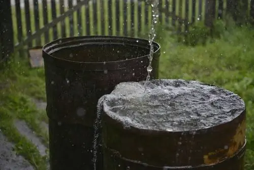 Barril de lluvia desbordado: causas y soluciones efectivas