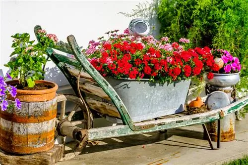 decorazione da giardino in legno vecchio