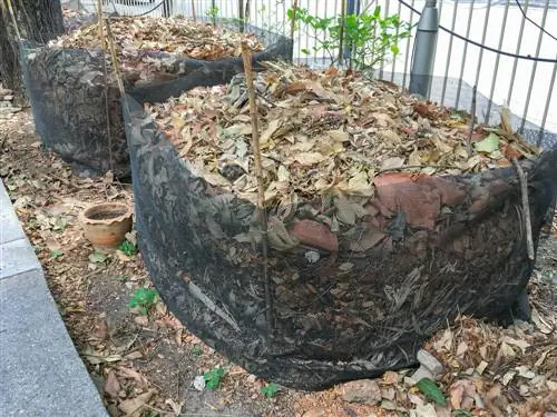 leaf composting