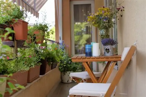 Copertura ottimale per i fiori del balcone: ecco come funziona