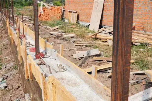 Cemento del muro del giardino: istruzioni passo passo