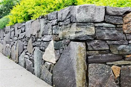 hauteur du mur de jardin