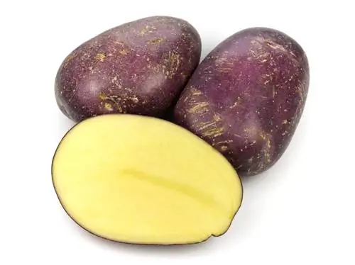 blauwe aardappelen