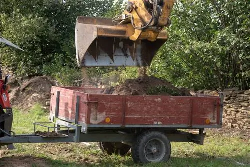 Wegdoen van uitgegrawe grond: 'n oorsig van opsies en koste