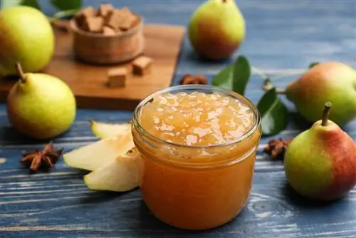 Memelihara pear: kaedah, petua dan resipi lazat