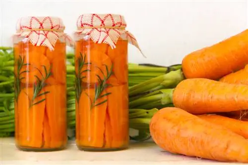 Faire bouillir les carottes : De cette façon, l'arôme est préservé