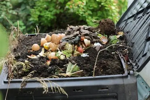 Vul de composter